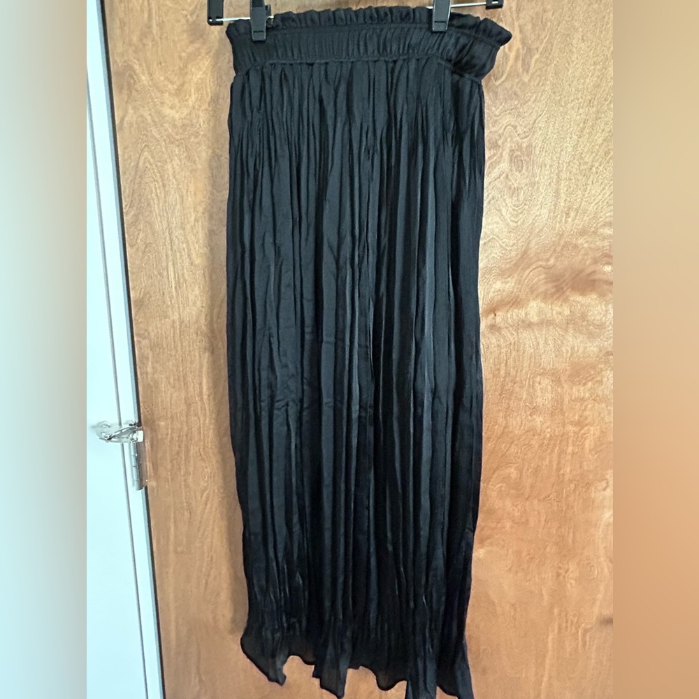 TOPSHOP pleated midi skirt
